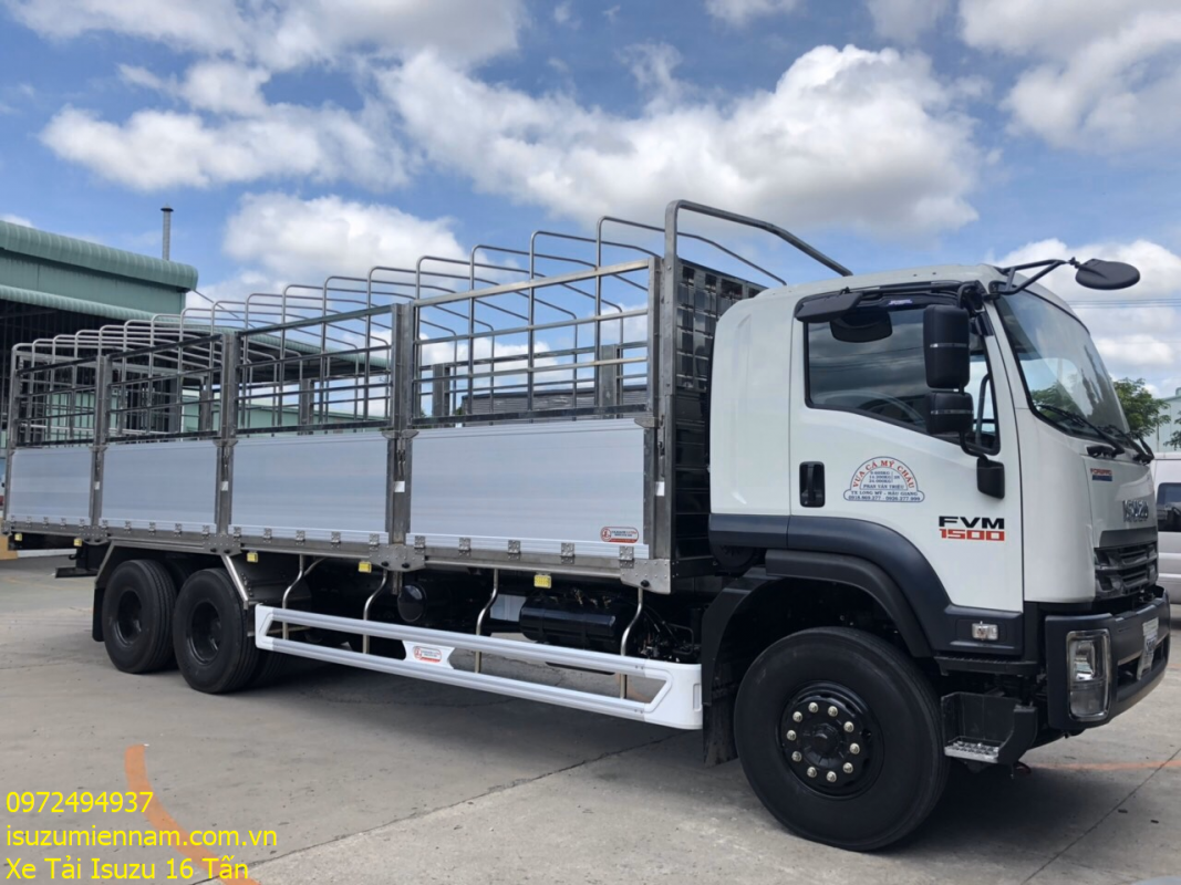Xe Tải Isuzu 15 Tấn Thùng Mui Bạt