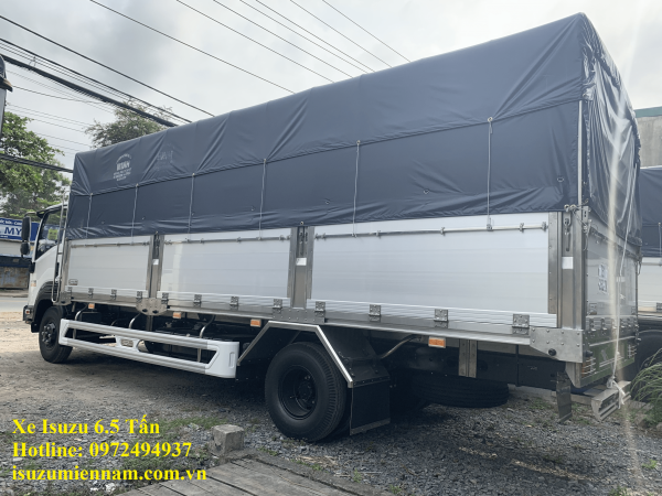 Xe Isuzu 6.5 Tấn Thùng Bạt