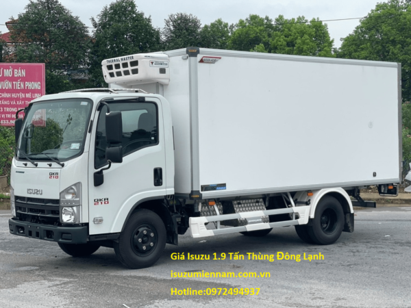 Giá Isuzu 1.9 Tấn Thùng Đông Lạnh