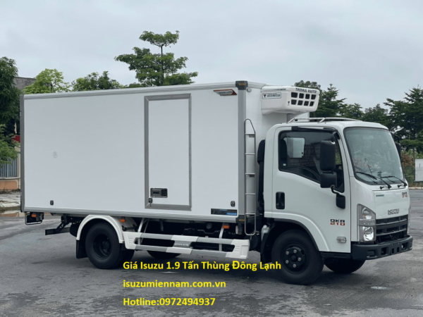 Giá Isuzu 1.9 Tấn Thùng Đông Lạnh