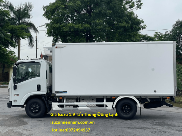 Giá Isuzu 1.9 Tấn Thùng Đông Lạnh